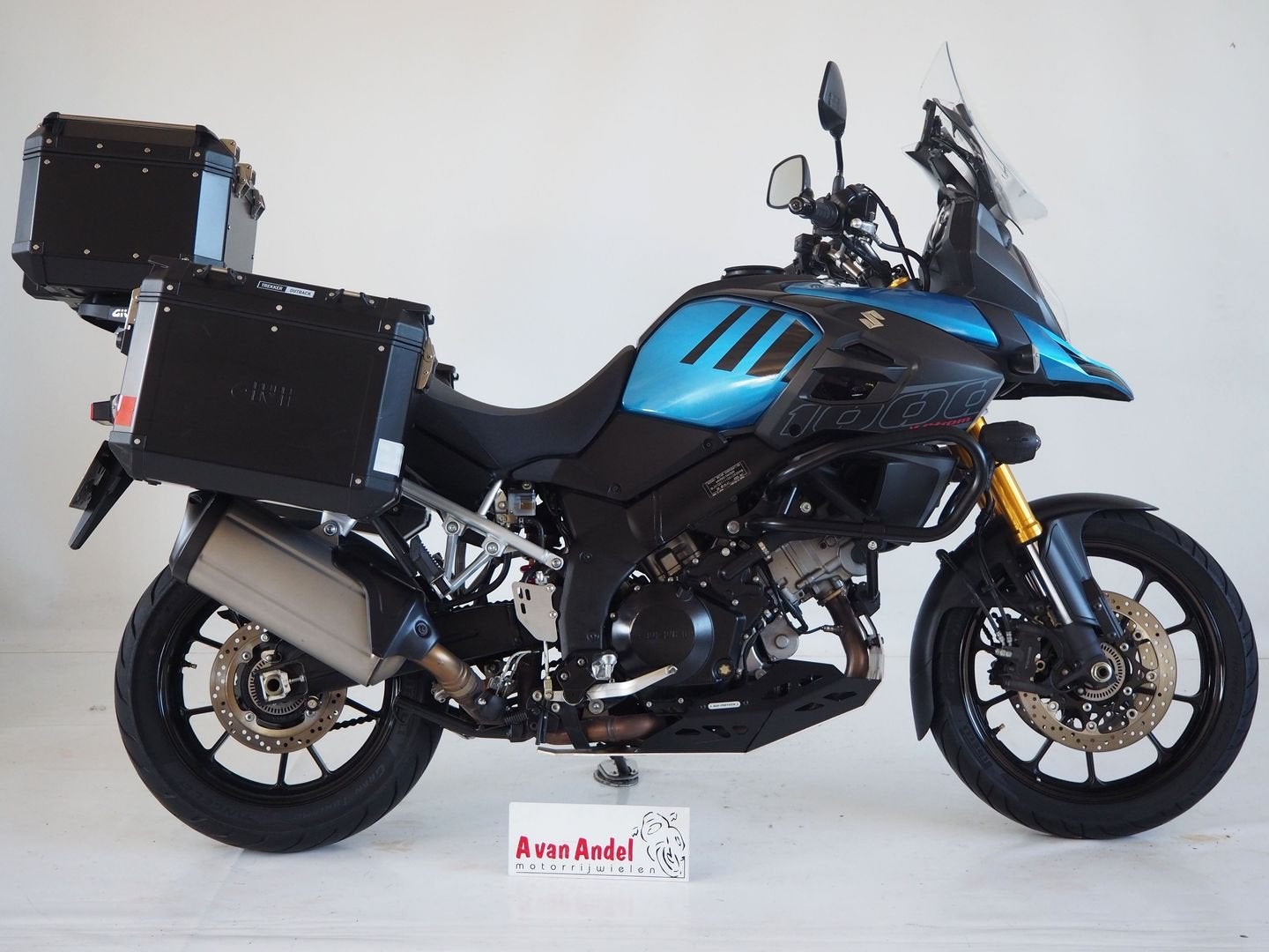 SUZUKI V-STROM DL 1000 (bj 2016) 65,388 km, Motoren, Motorrijbewijs A, Bedrijf, Onbekend, Meer dan 35 kW