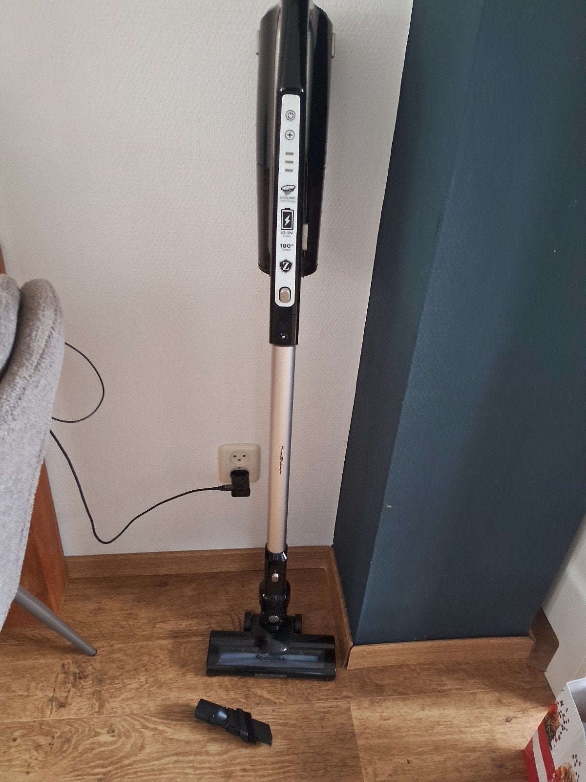 oplaadbare stofzuiger, Ophalen, Gebruikt