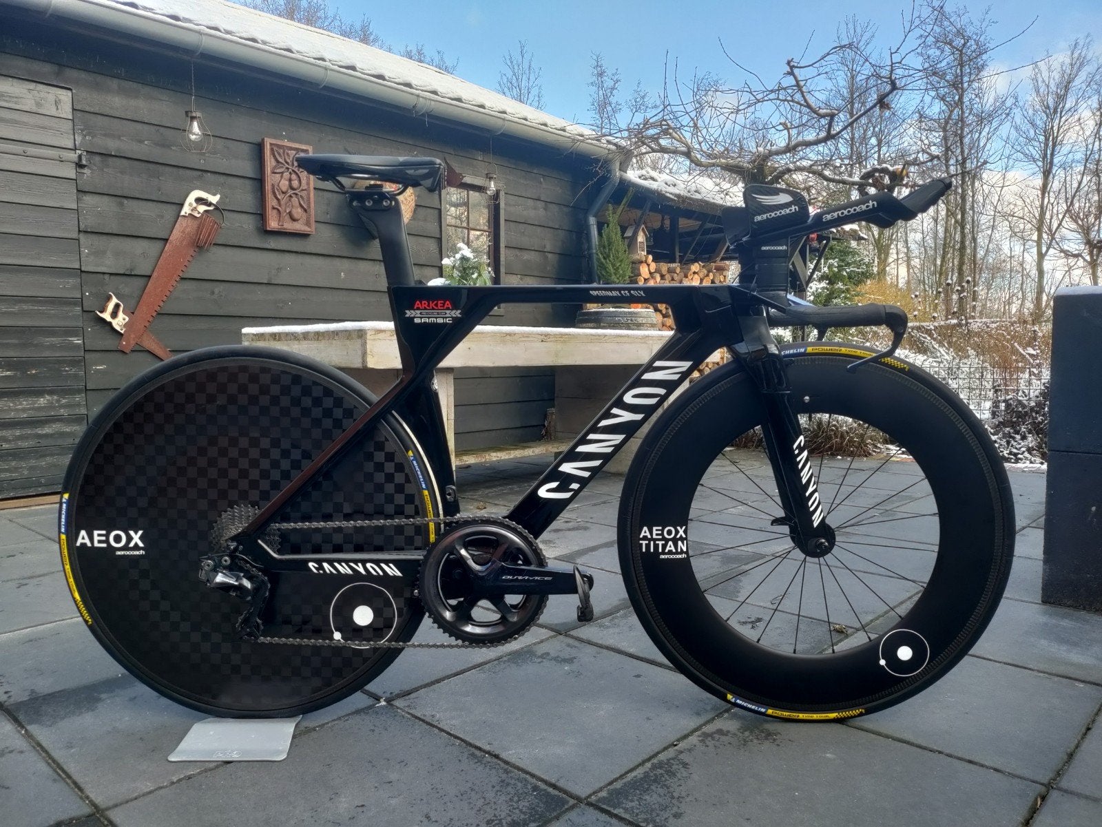 Canyon speedmax tt bike maat S, Fietsen en Brommers, Fietsen | Racefietsen, Carbon, 49 tot 53 cm, Zo goed als nieuw, Meer dan 20 versnellingen