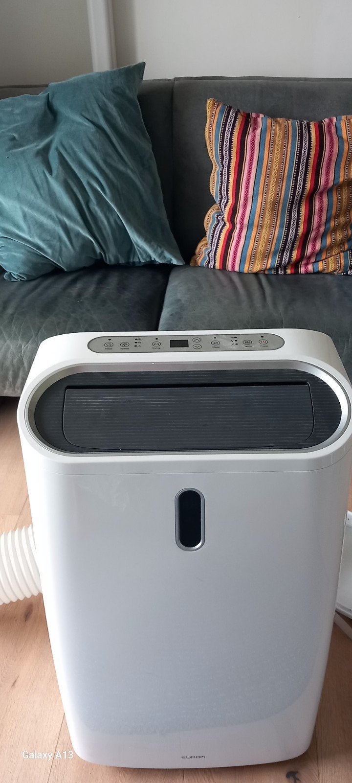 Eurom Mobiele Airco - Zo goed als nieuw, Witgoed en Apparatuur, Airco's, Ophalen, Timer, Minder dan 60 m³, 3 snelheden of meer