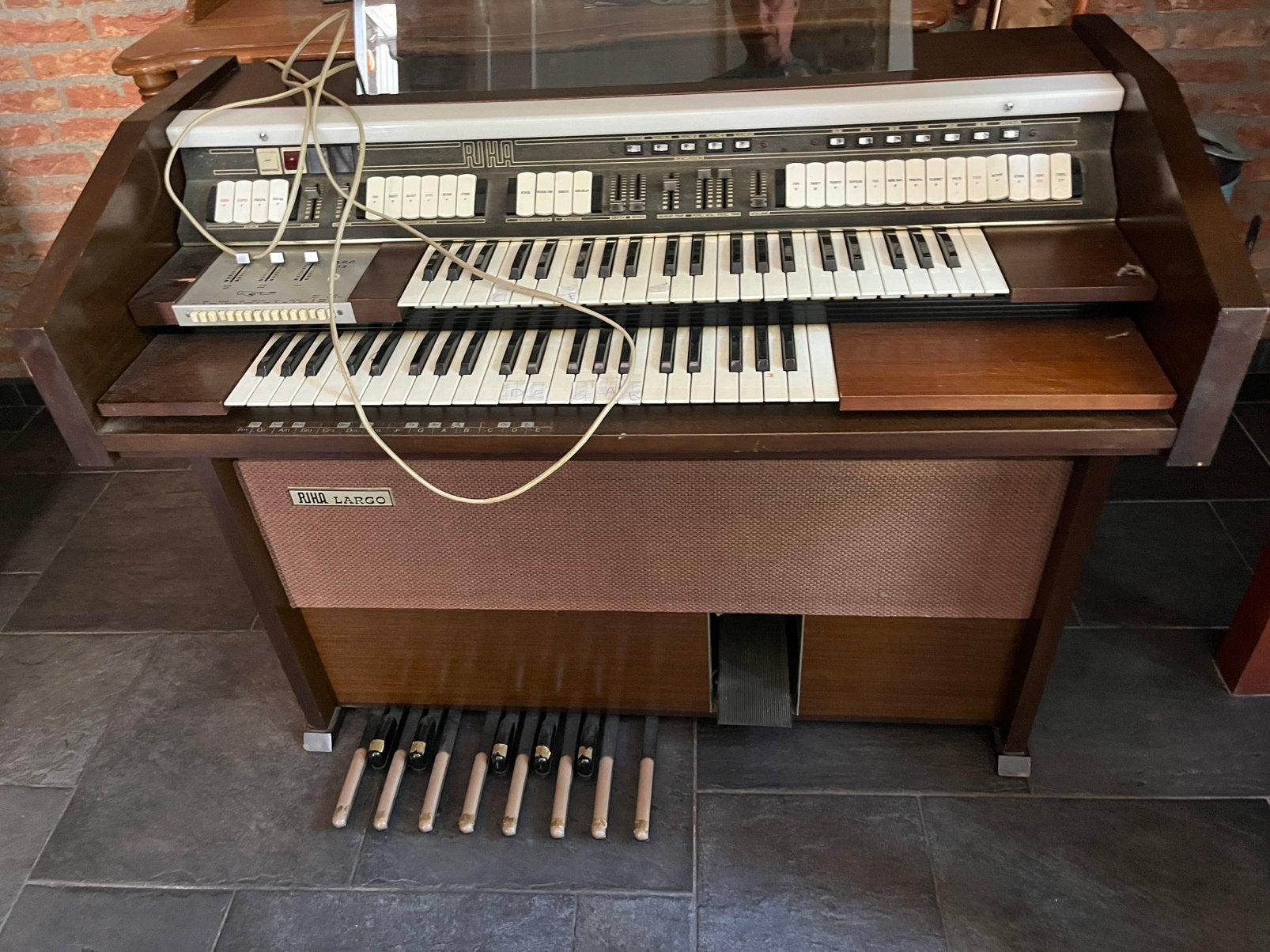 Orgel gratis af te halen, Ophalen of Verzenden, Zo goed als nieuw, 2 klavieren, Orgel