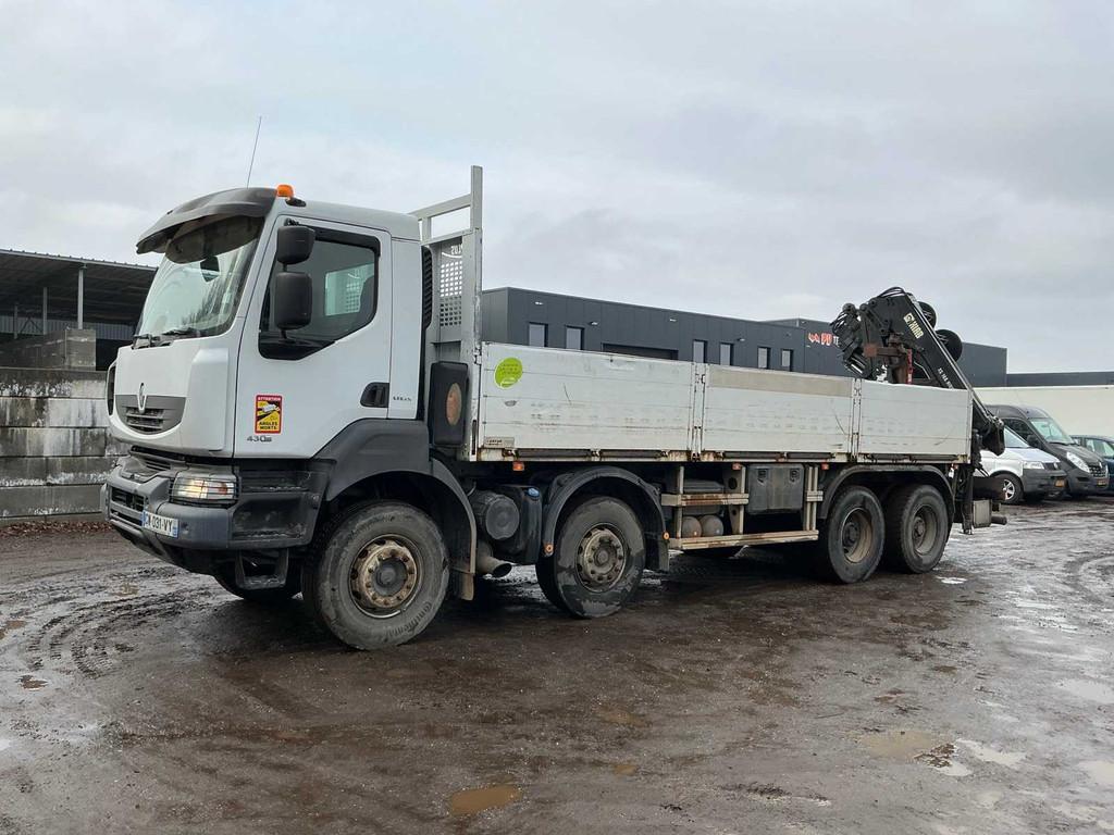Renault Kerax 430 dxi Vrachtwagen met autolaadkraan Hiab 166, Euro 5, Renault, Overige brandstoffen, Bedrijf