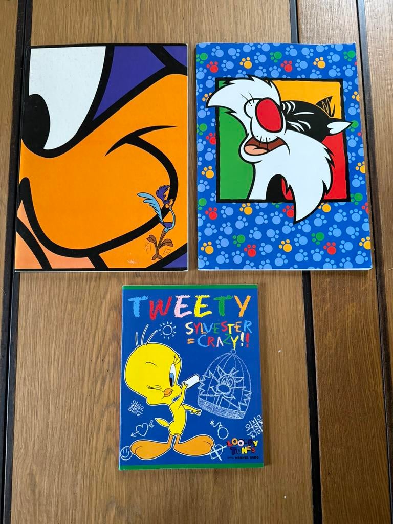 Looney Tunes schriften 1994 1996 1998 - nieuw, Ophalen of Verzenden, Looney Tunes, Nieuw, Overige typen
