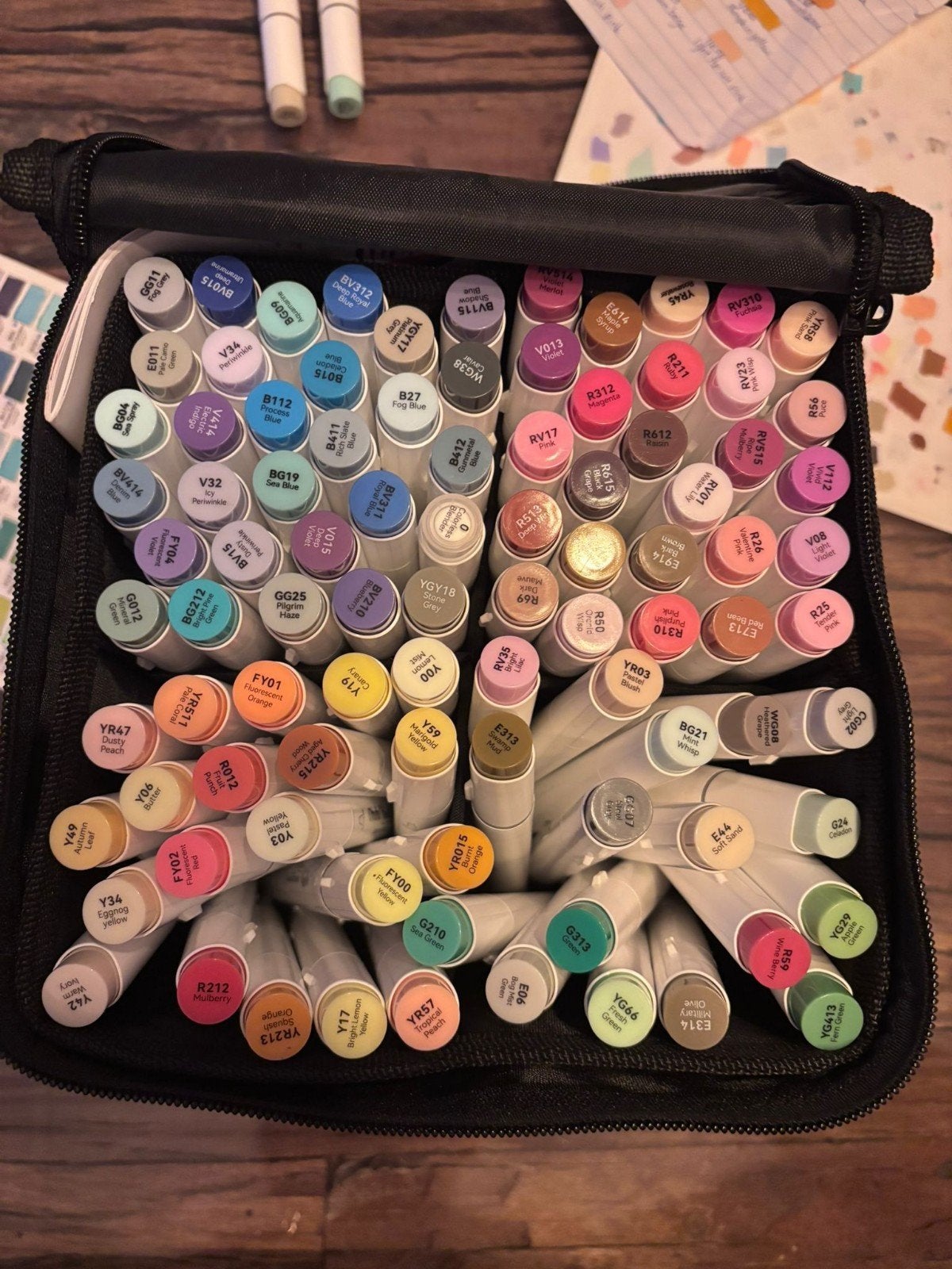 ohuhu alcohol markers in originele tas, Ophalen, Potlood of Stift