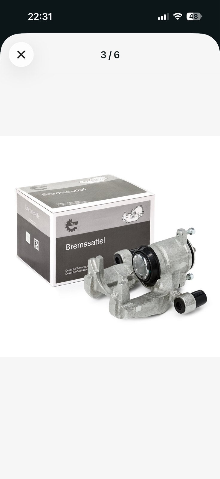 Remklauw VAG Links Achter 8V0615423, Ophalen of Verzenden, Nieuw, Audi