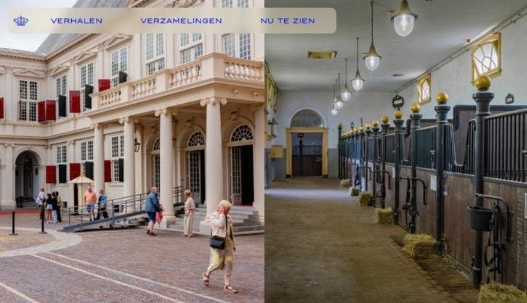 Paleis noordeinde, Eén persoon