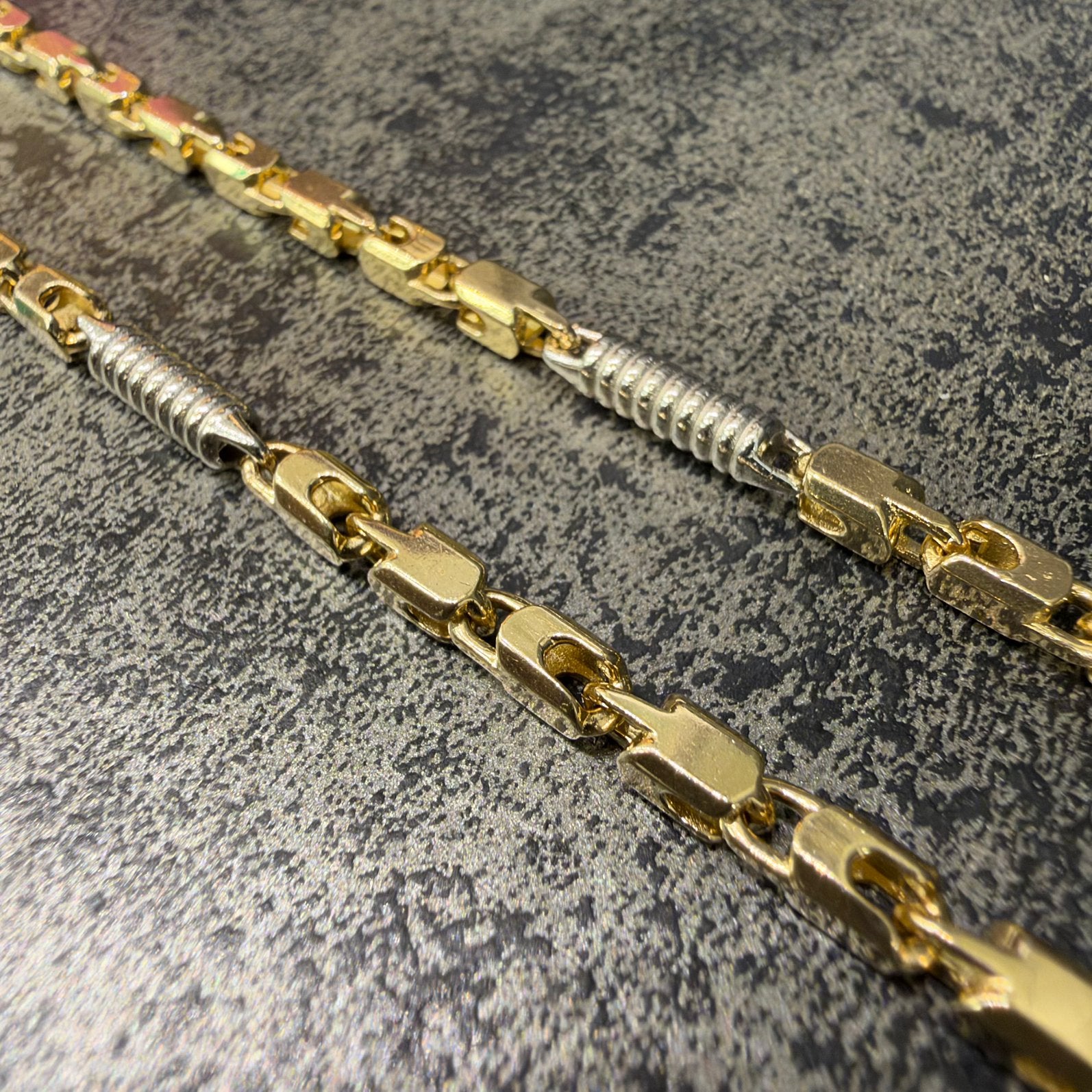 14k gouden ketting 43 gram massief monte carlo schakel, Sieraden, Tassen en Uiterlijk, Ophalen of Verzenden, Zo goed als nieuw