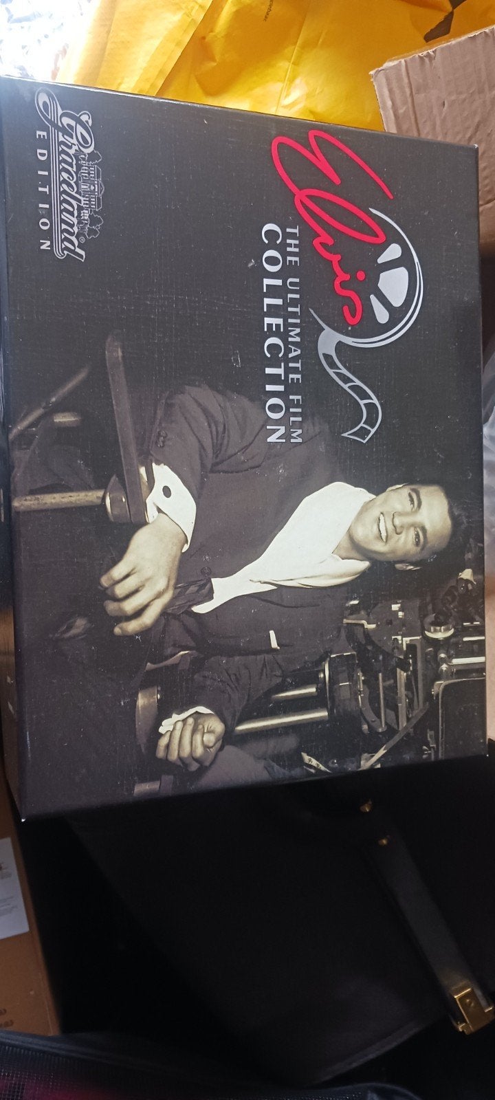 Elvis collectie box met dvd,'s foto, Alle leeftijden, Ophalen of Verzenden, Zo goed als nieuw