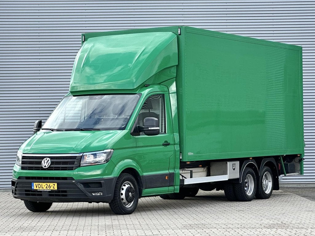 Volkswagen Crafter 50 2.0 TDI Highline BE-combi met laadklep, Auto's, Bestelauto's, Automaat, Gebruikt, 4 cilinders, Volkswagen