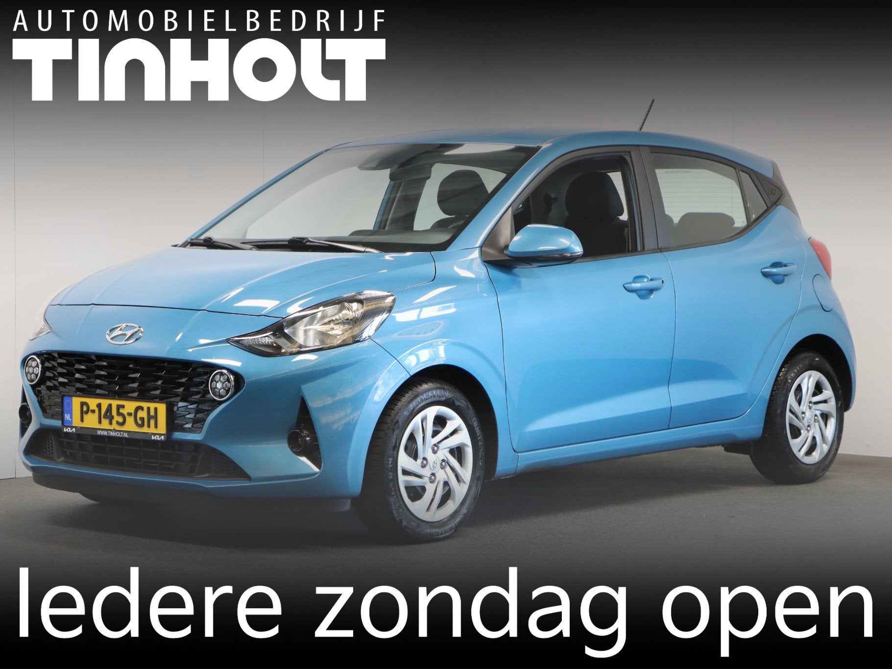 Hyundai i10 1.0 Comfort Smart 5-zits AUTOMAAT , NAVIGATIE, Auto's, Stof, Gebruikt, 899 kg, Blauw