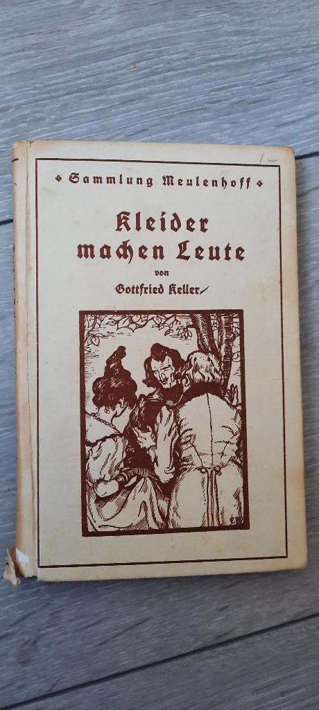 Kleider machen leute, gottfried keller, Antiek en Kunst, Antiek | Boeken en Bijbels, Ophalen of Verzenden