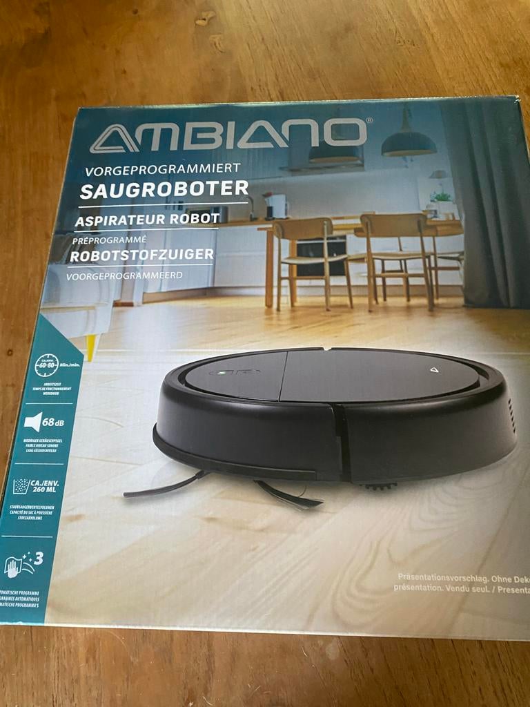 Nieuwe Robot Stofzuiger - Ongebruikt in Doos, Nieuw, Ophalen of Verzenden, Robotstofzuiger, Minder dan 1200 watt