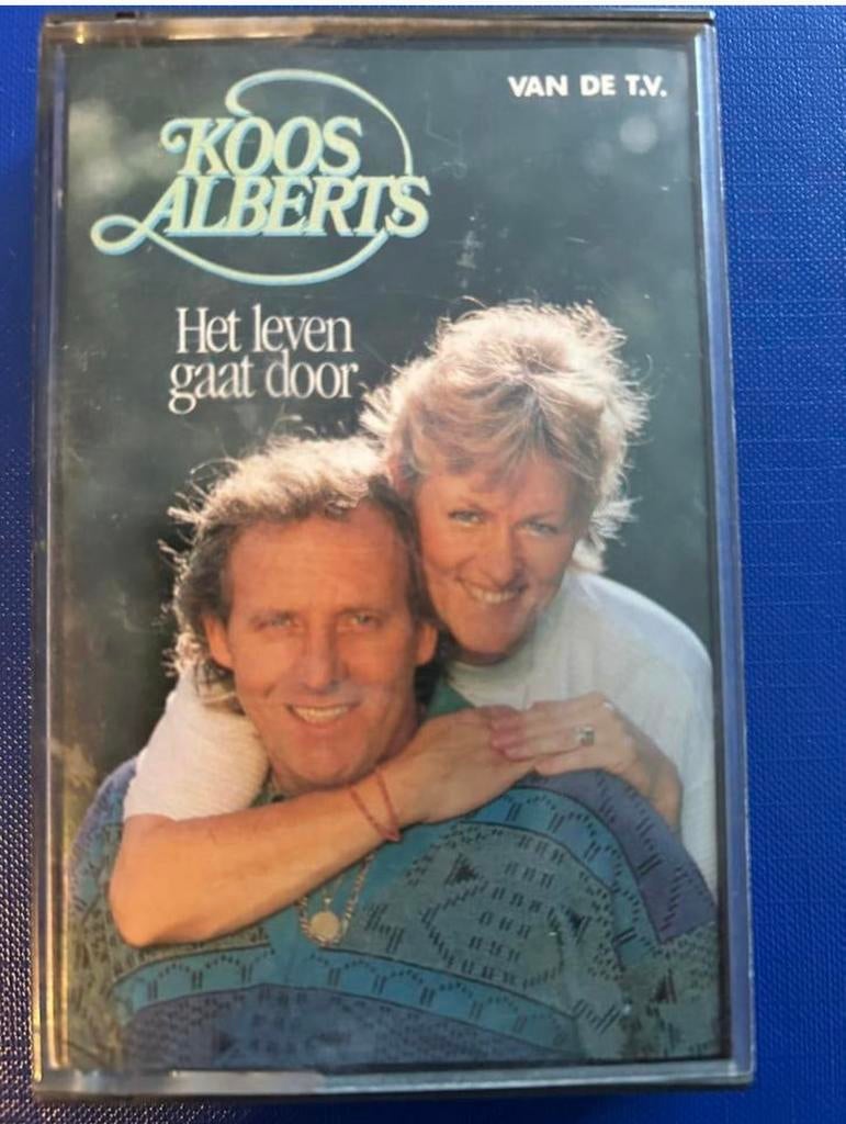 Koos Alberts Het leven gaat door Cassette, Cd's en Dvd's, Cassettebandjes, Ophalen of Verzenden, Gebruikt, Nederlandstalig, 1 bandje