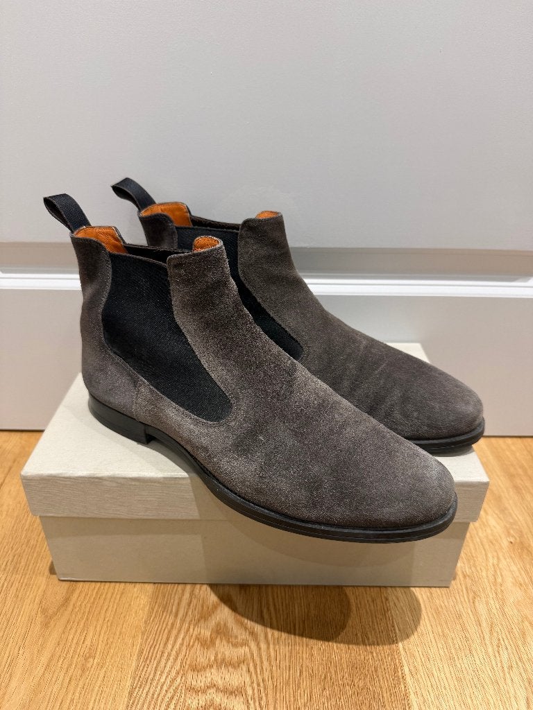 Santoni Chelsea Boots | UK 7 | (215), Overige kleuren, Verzenden, Boots, Zo goed als nieuw