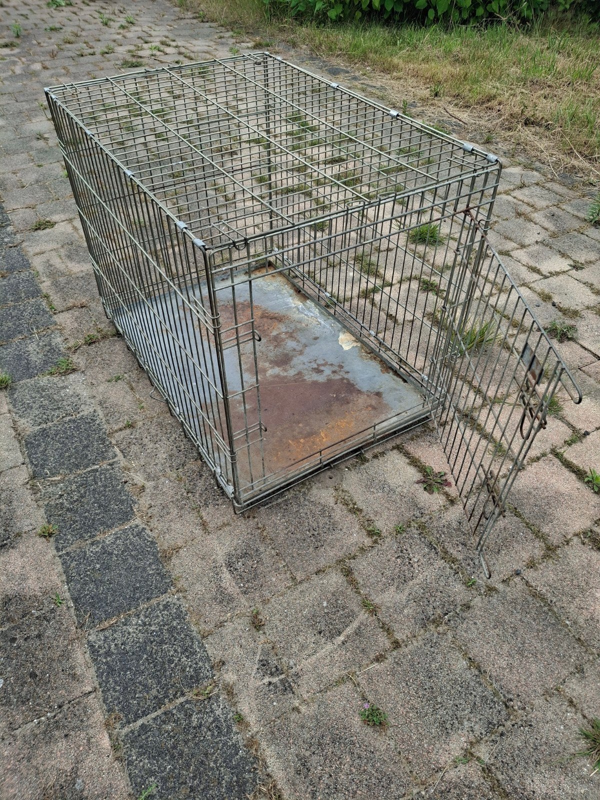 Hondenbench 87x57x66, Dieren en Toebehoren, Ophalen, Gebruikt