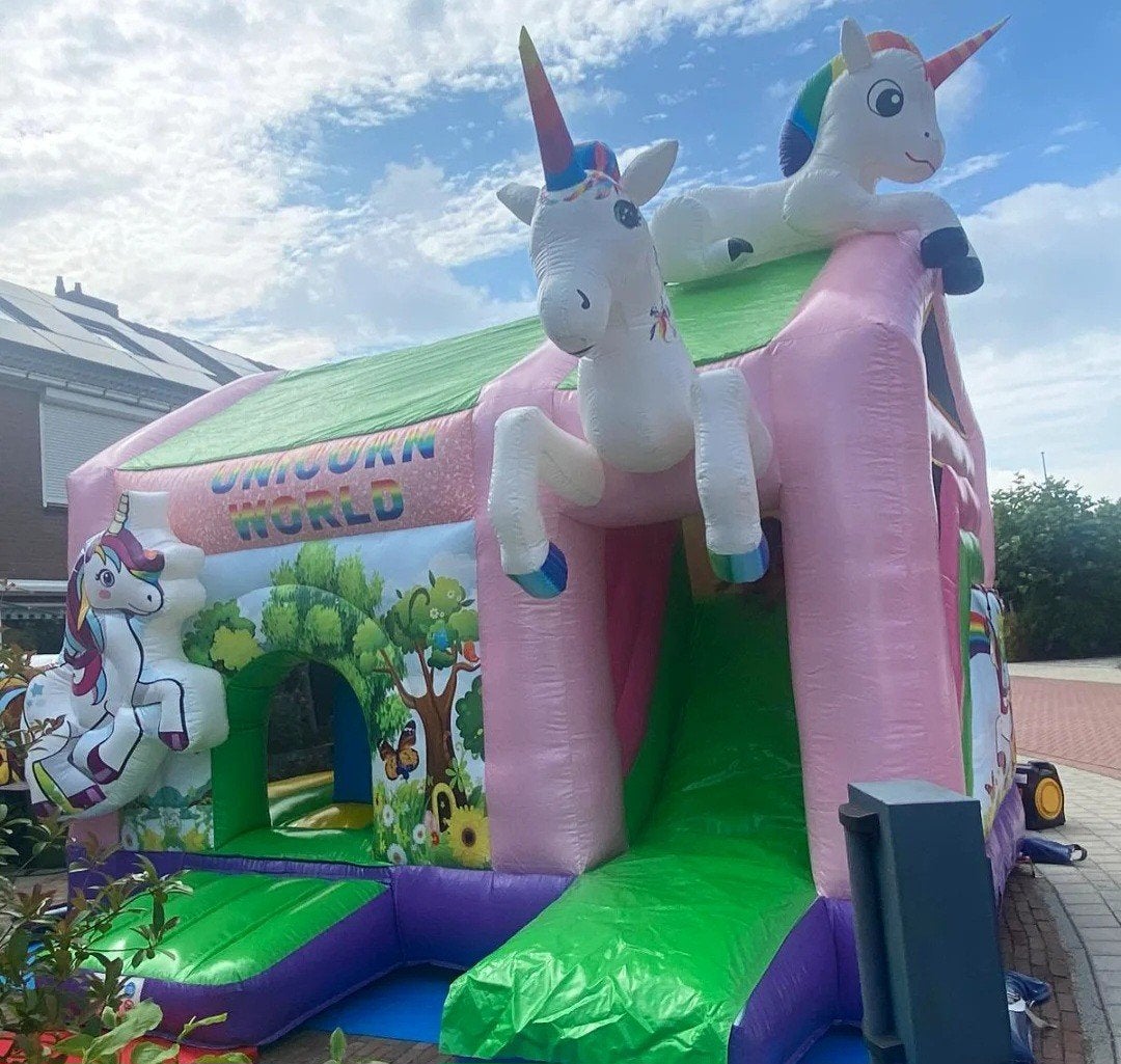 te huur springkussen unicorn springkussensverhuur, Ophalen, Zo goed als nieuw, Overige