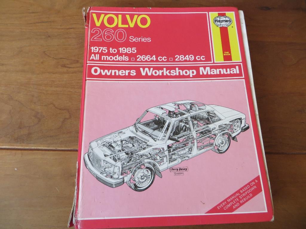 Haynes workshop mamual Volvo 260-serie Volvo 262, 264, 265, Ophalen of Verzenden