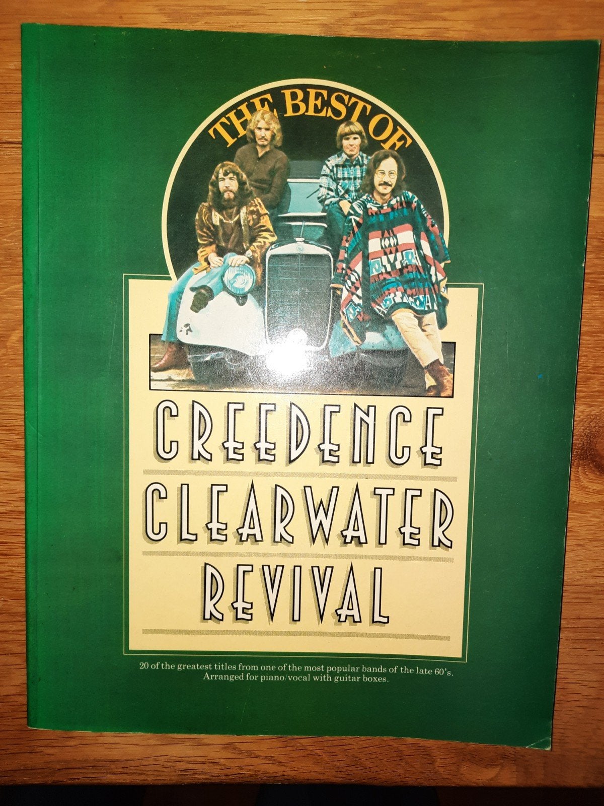 piano, zang, gitaar-The Best Of Creedence Clearwater Revival, Muziek en Instrumenten, Gebruikt, Gitaar, Ophalen of Verzenden, Artiest of Componist