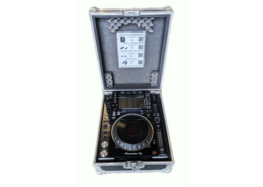 Pioneer CDJ-2000NXS2 in kunststof flightcase  excl btw, Ophalen, Zo goed als nieuw, Draaitafel, Pioneer