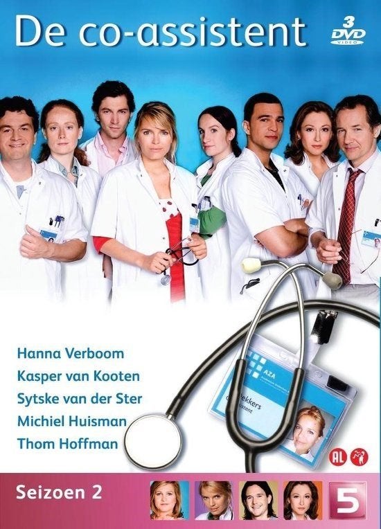 De Co-Assistent - Seizoen 2 3XDVD  Drama, Vanaf 12 jaar, Verzenden, Zo goed als nieuw, Overige genres