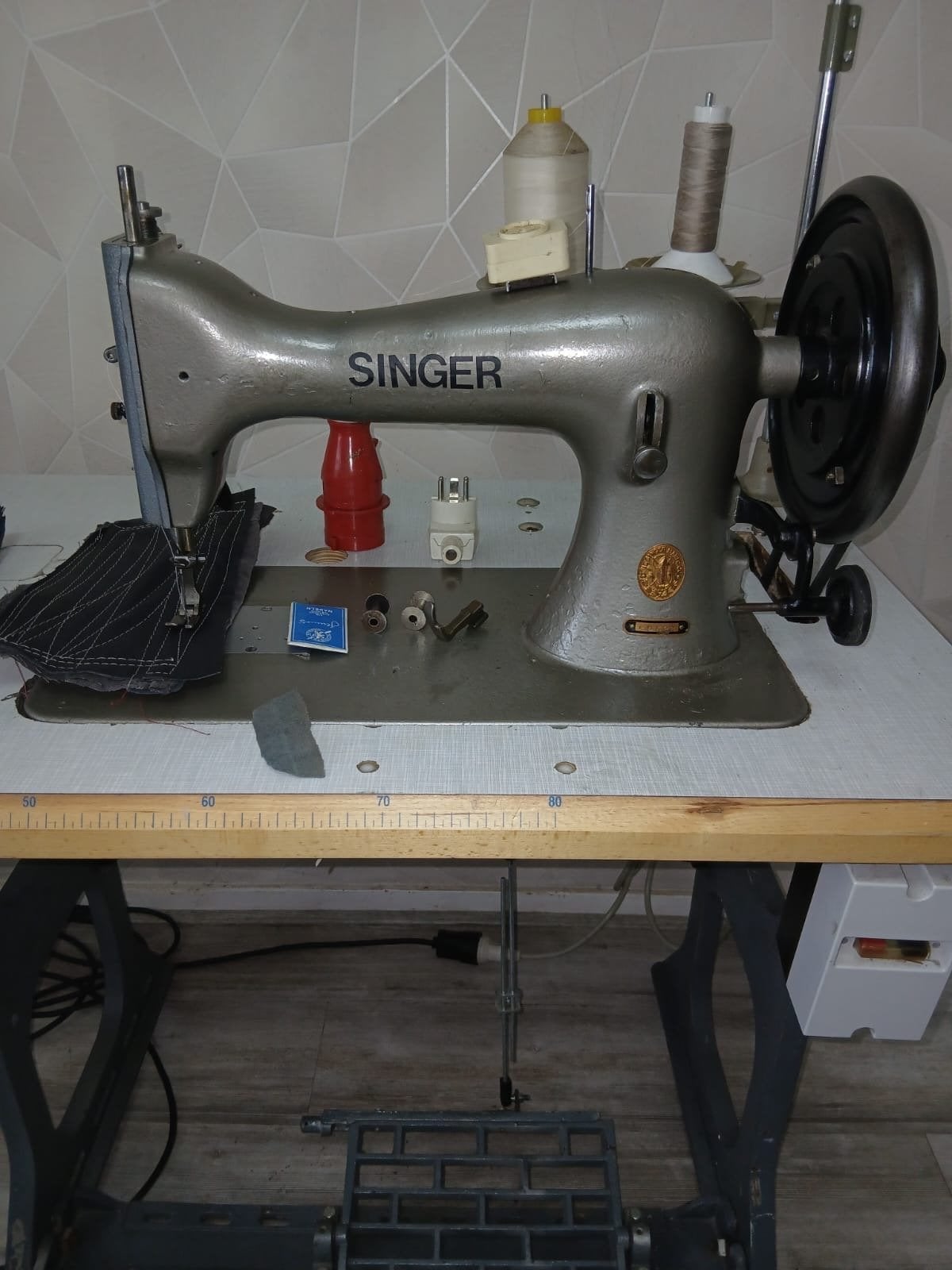 Singer 45K92 Industriële Naaimachine, Ophalen, Gebruikt, Singer, Naaimachine