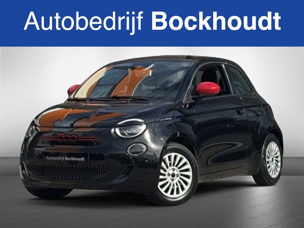 Fiat 500 Red 42 kWh | AppleCarplay | Cruise | Navi, Automaat, 0 cilinders, Gebruikt, 118 pk
