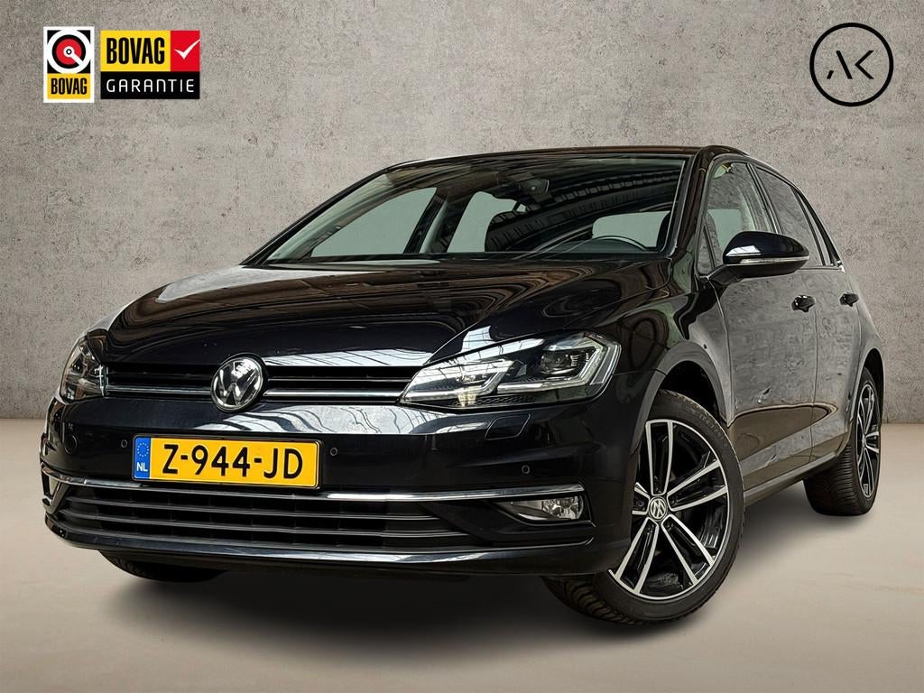 Volkswagen Golf 1.5 TSI Sportline 150Pk Automaat (VIRTUAL CO, Auto's, 12 maanden, Stof, 4 cilinders, Zwart