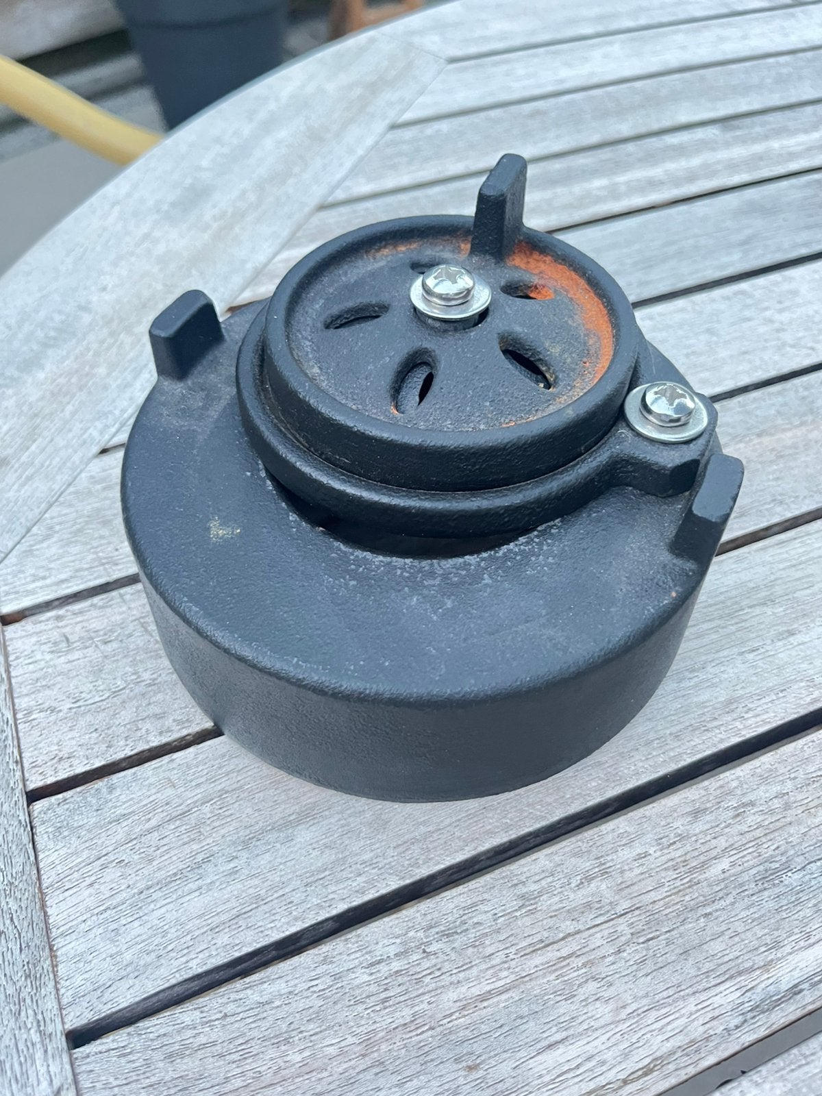 Kamado top vent gietijzer, Ophalen of Verzenden, Nieuw