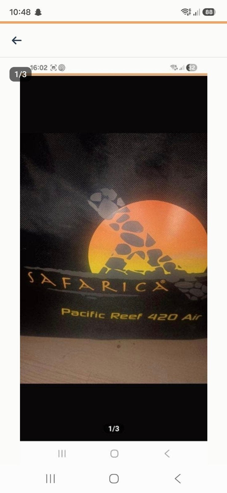Safarica Pacific Reef AIR ( dus geen stokken nodig), Ophalen
