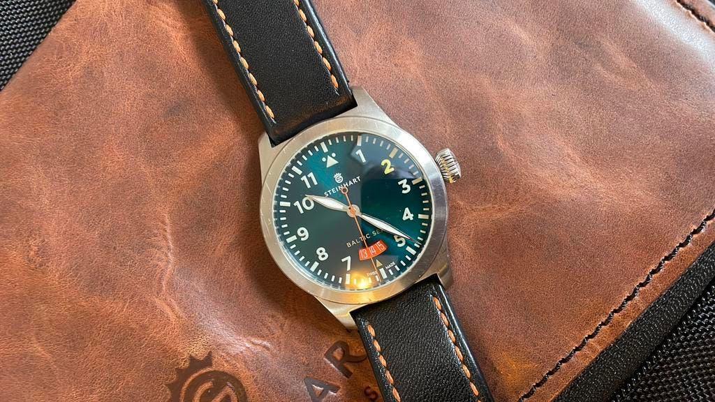 Steinhart Baltic Sea Limited Ed. No. 52 van 100 exemplaren!!, Overige merken, Staal, Polshorloge, Ophalen of Verzenden
