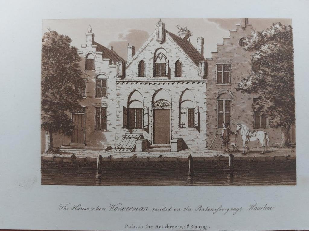 06 / Huis Wouverman op Bakkenessergracht te Haarlem uit 1795, Ophalen of Verzenden