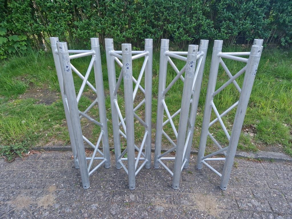4x 1m STU truss Milos / Global / Euro, Ophalen of Verzenden, Gebruikt, Overige typen