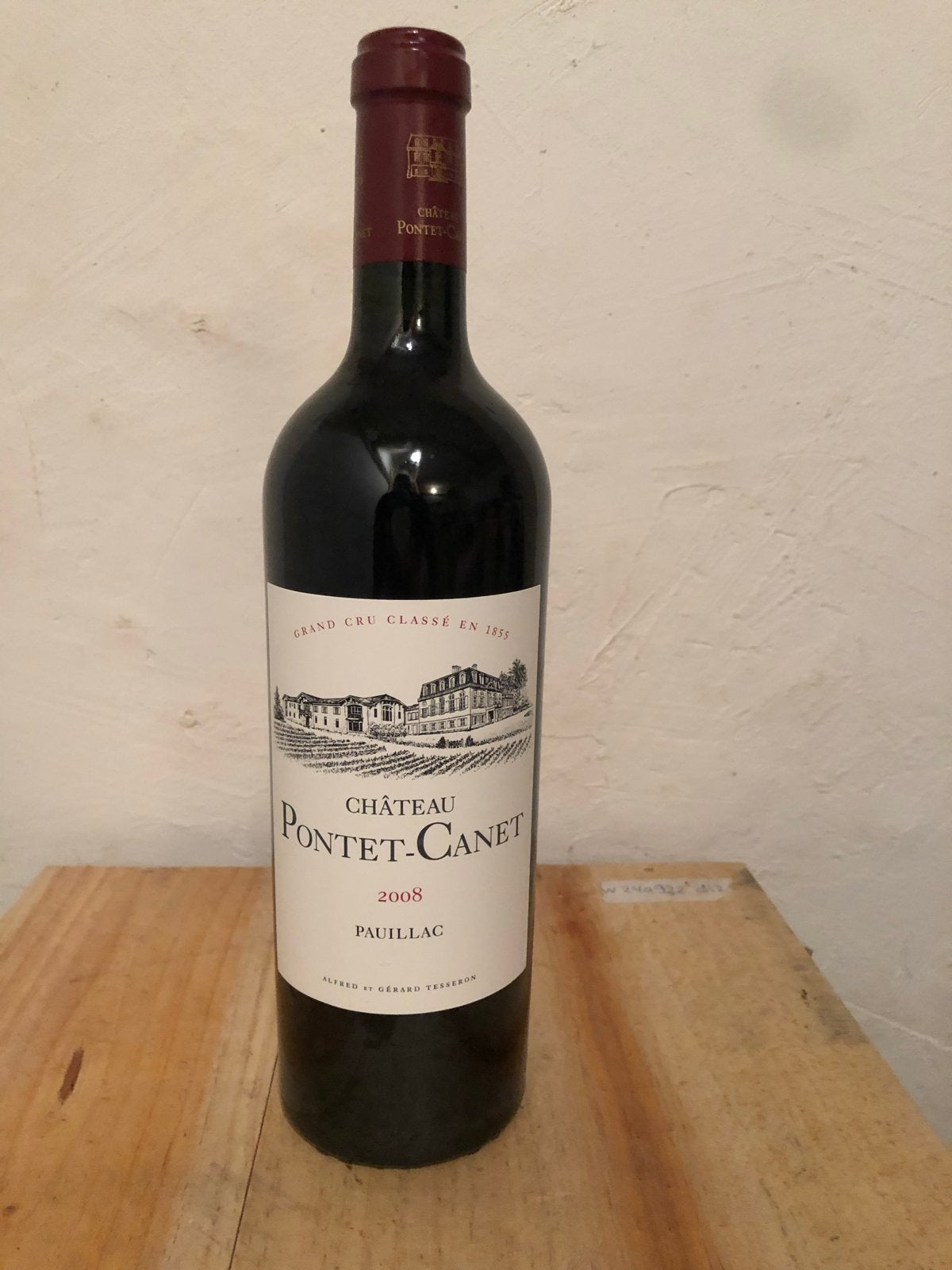 Château Pontet-Canet 2008 Pauillac Grand Cru Classé, Frankrijk, Nieuw, Ophalen of Verzenden, Rode wijn