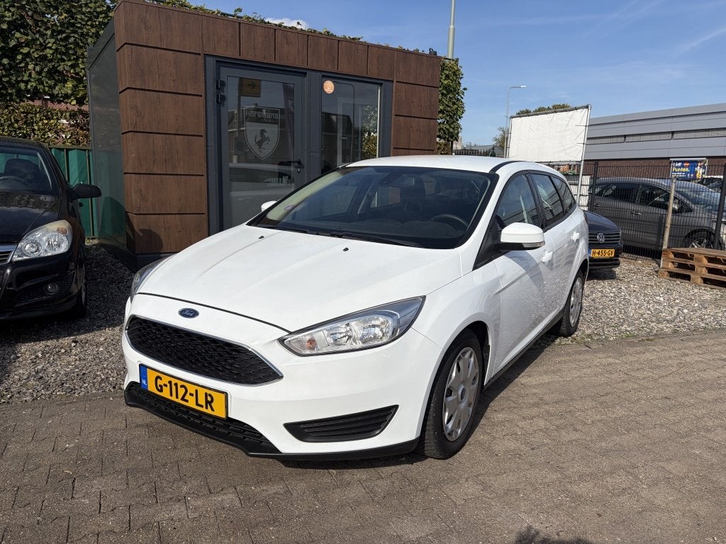 Ford Focus Wagon trens, Auto's, 101 pk, Gebruikt, Euro 6, Wit