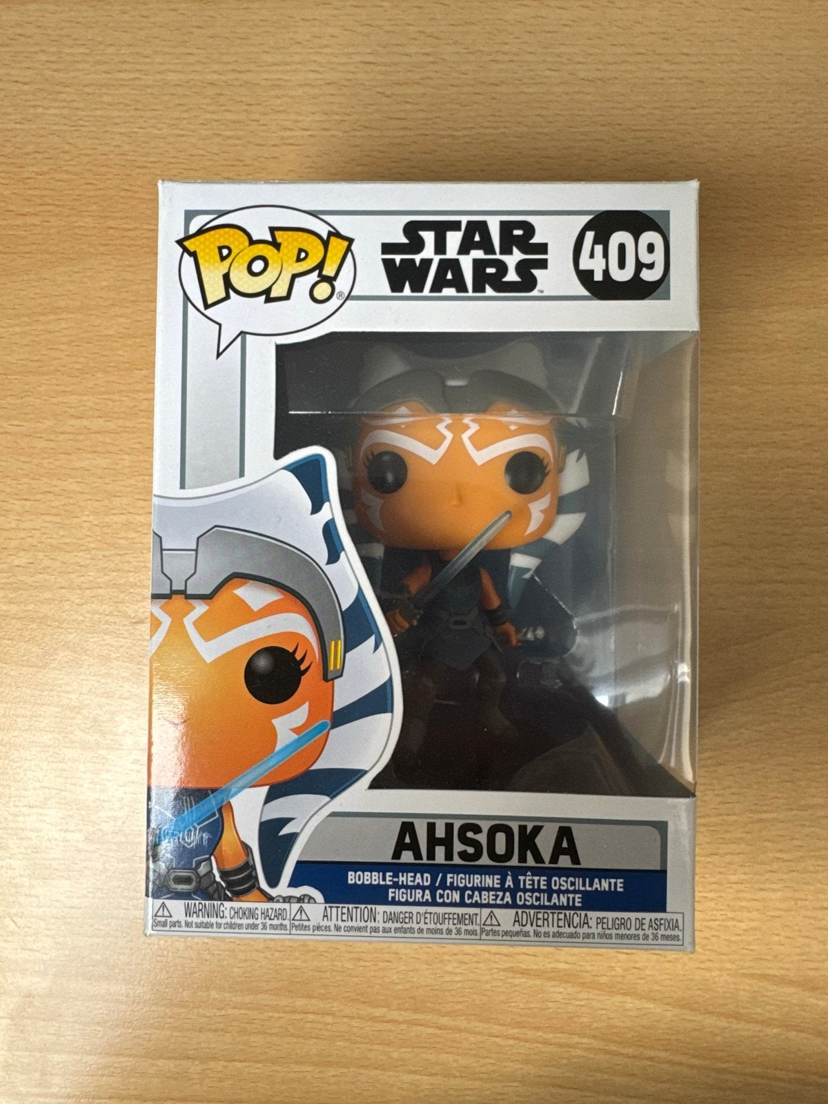 Funko Pop! Star Wars Ahsoka Tano #409, Ophalen of Verzenden, Nieuw