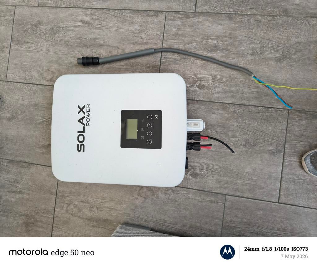 Solax Power omvormer voor zonnepanelen, Doe-het-zelf en Verbouw, Zonnepanelen en Toebehoren, Ophalen of Verzenden