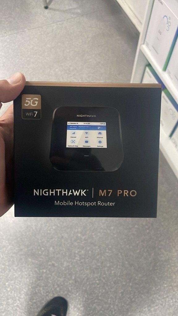 Netgear Nighthawk M7 Pro 5G WiFi 7 Router (New + Sealed), Computers en Software, Routers en Modems, Router met modem, Nieuw, Netgear