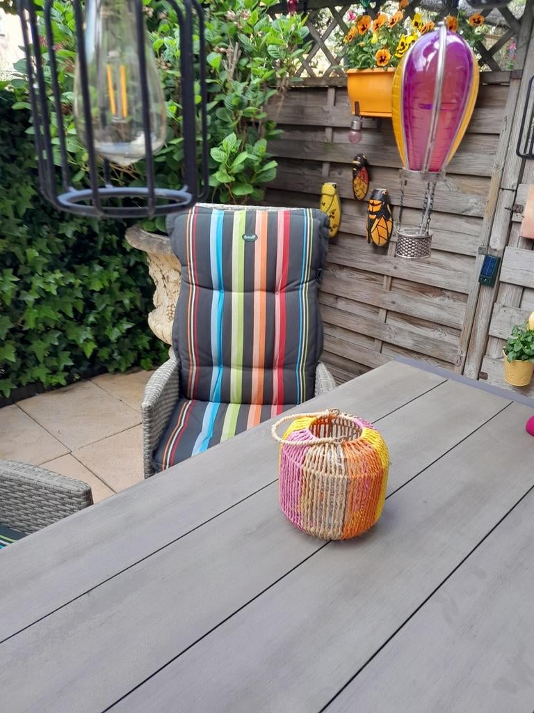 2 Hartman tuinstoelkussens, zo goed als nieuw, Tuin en Terras, Tuinmeubel-accessoires, Ophalen of Verzenden, Zo goed als nieuw
