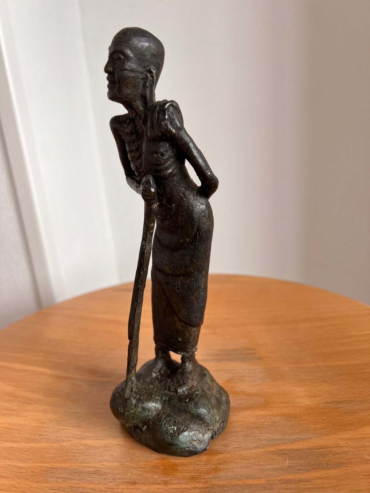 Bronzen beeld uit Thailand van Ai Khai, Verzenden