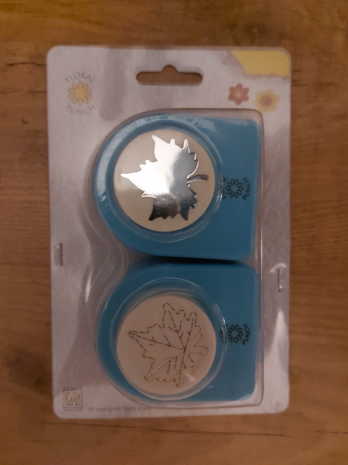 Nellies Choice JUMBO pons set Floral Leaf, Hobby en Vrije tijd, Ophalen of Verzenden, Nieuw, Knutselset