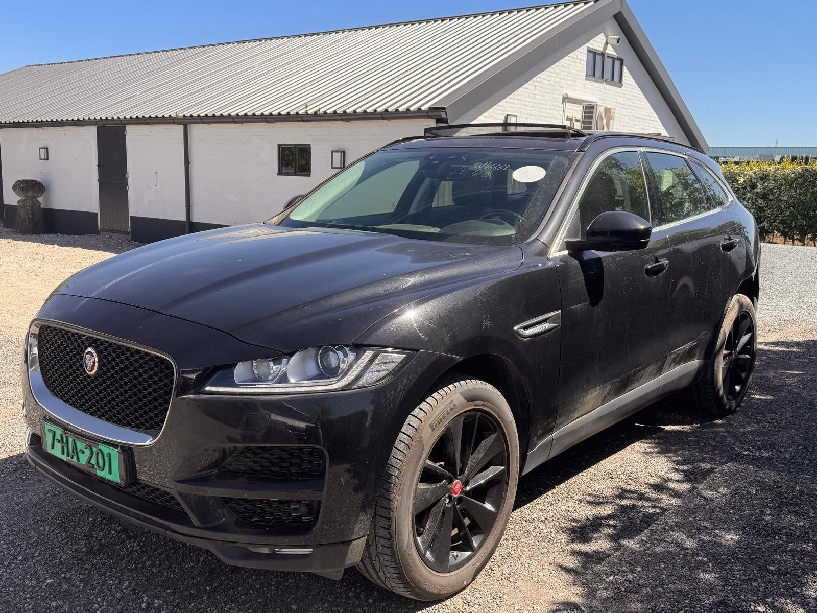 Jaguar F-Pace Pano Meridian Memory (automaat), Automaat, Gebruikt, 179 pk, Origineel Nederlands