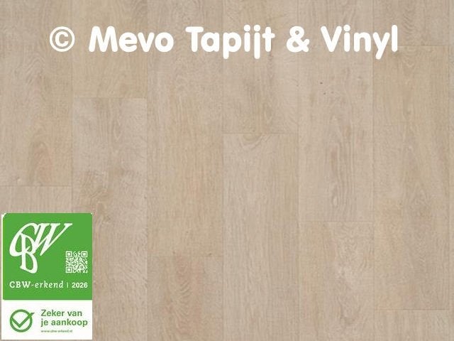 Novilon Prima  Met Hout Design Lengte 1.95 x 2 mtr, Bruin, MeVo tapijt en vinyl, Wij werken op afspraak, Nieuw
