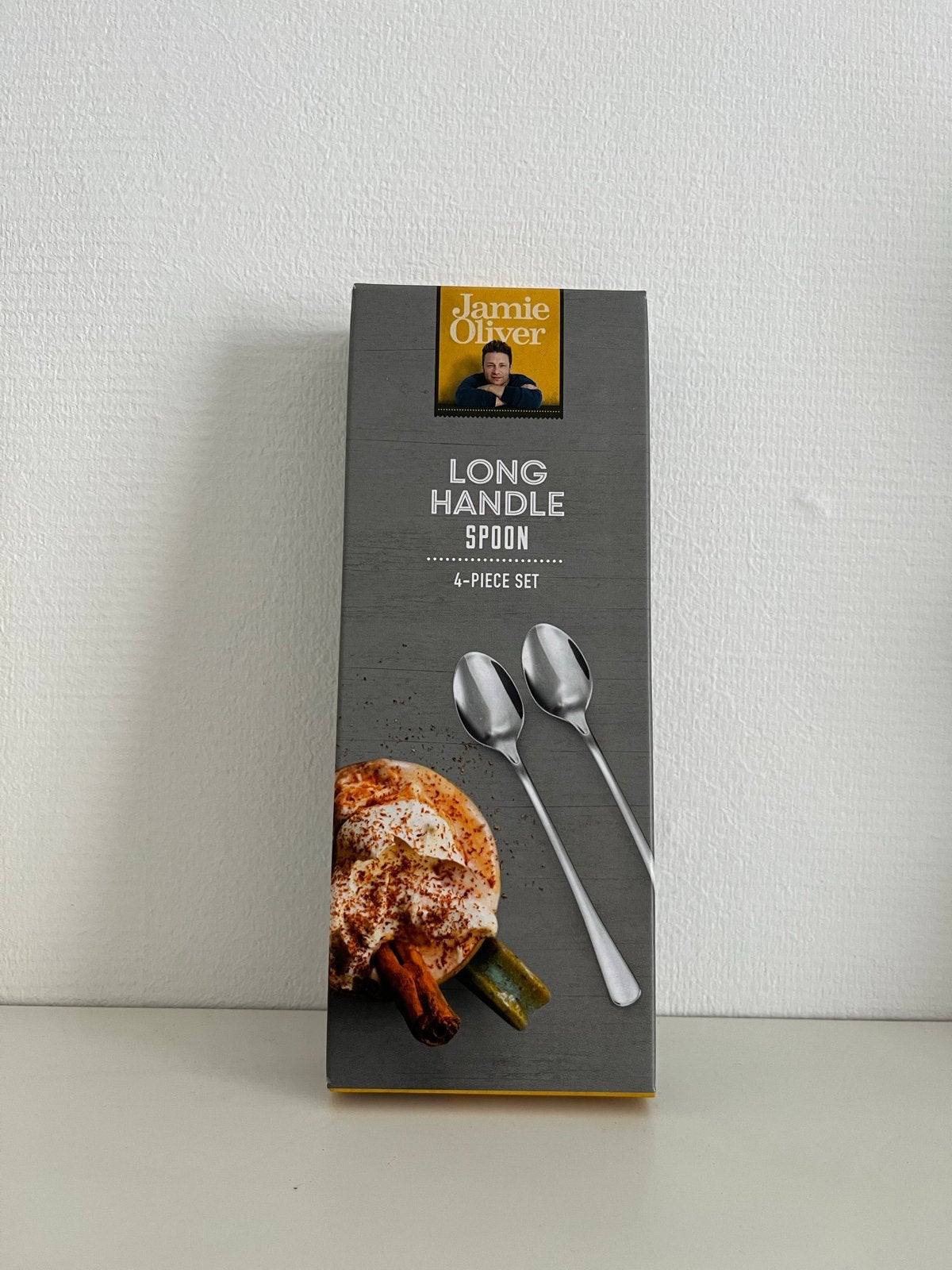 Jamie Oliver Long Handle Lepels - 4-delige set, Nieuw, Ophalen of Verzenden, Rvs of Chroom, Overige merken