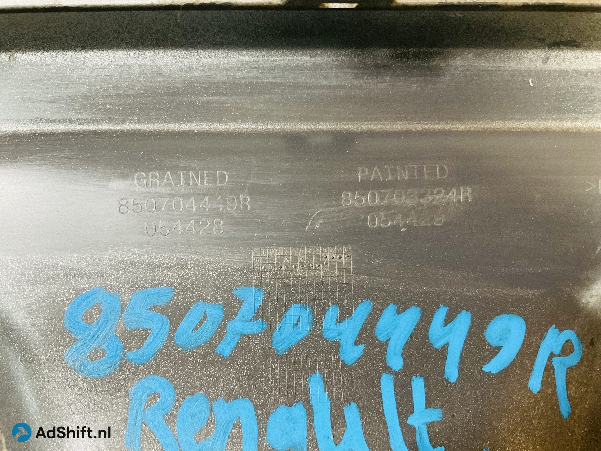 Diffuser Renault Captur Achterbumper Lip 2-R1-8154R, Bumper
