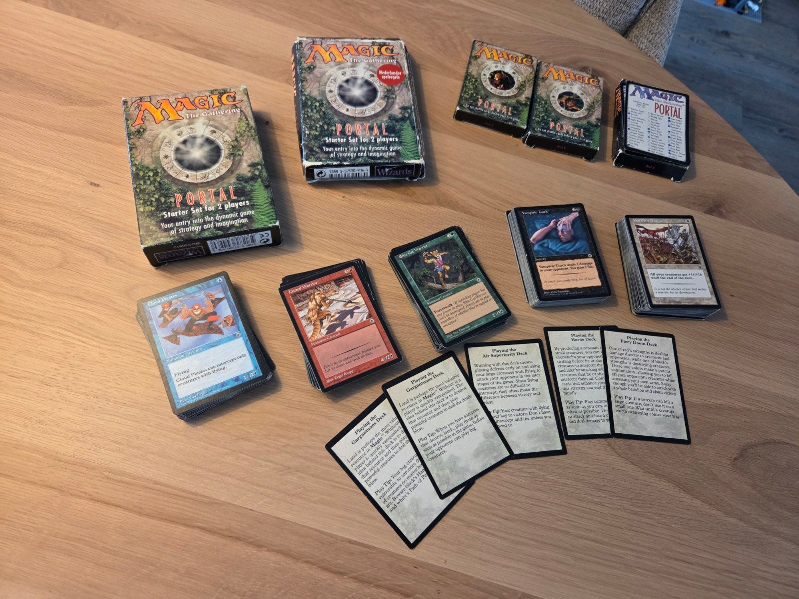 Magic: The Gathering Portal Set 195 kaarten, Hobby en Vrije tijd, Ophalen of Verzenden, Gebruikt, Meerdere kaarten