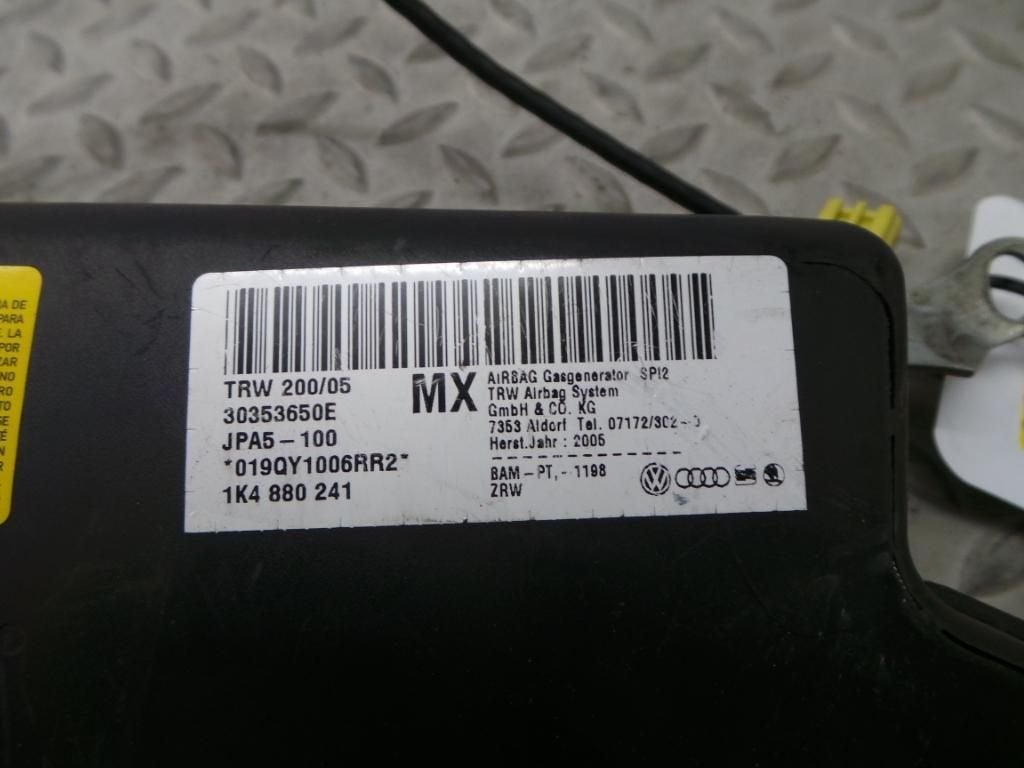 VOLKSWAGEN GOLF AIRBAG RECHTS 2004, Auto-onderdelen, Ophalen of Verzenden, Gebruikt, ARN erkend