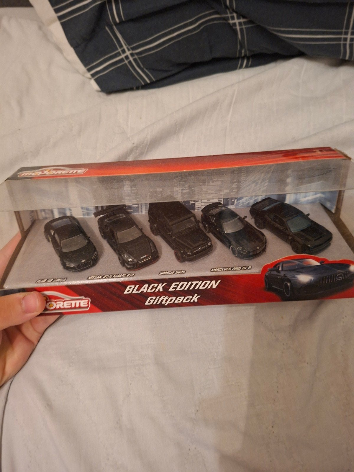Majorette Black Edition Giftpack - 5 Zwarte Modelauto's, Ophalen of Verzenden, Zo goed als nieuw