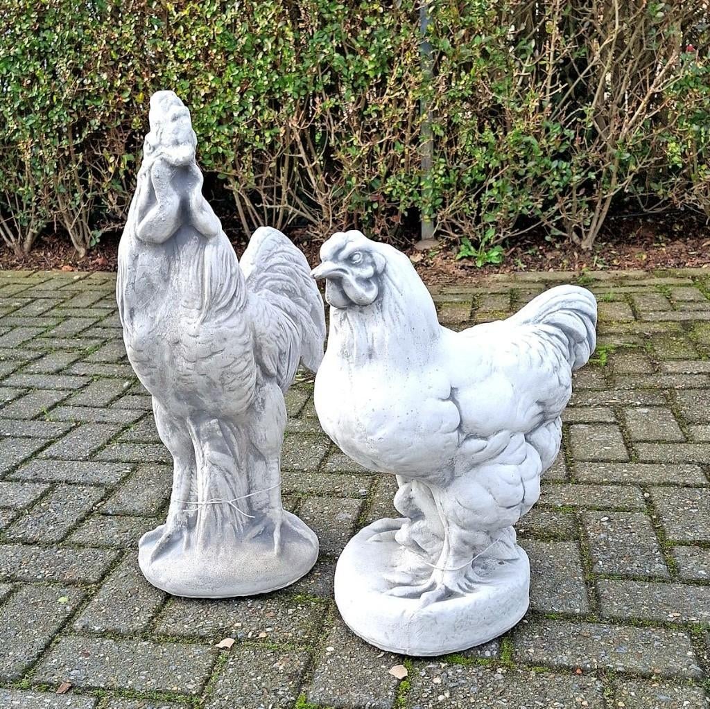 Tuinbeelden van diverse dieren boerderijdieren 1, Tuin en Terras, Ophalen, Nieuw, Beton, Dierenbeeld