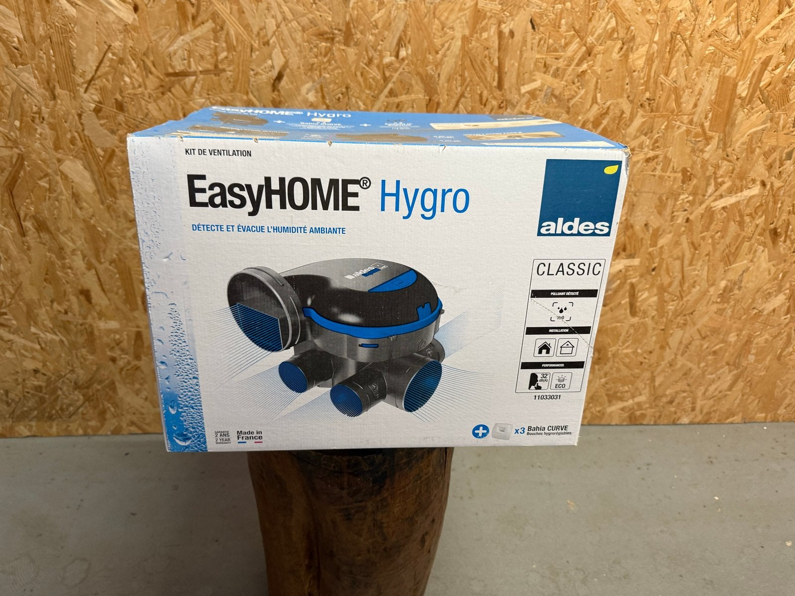 Nieuw Centraal Ventilatiesysteem EasyHOME Hygro Aldes, Ophalen of Verzenden, Nieuw, Ventilator en Afzuiger