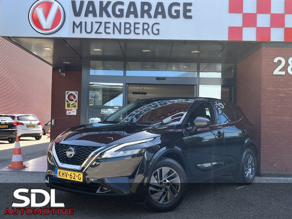 Nissan QASHQAI 1.3 MHEV Xtronic Acenta // LED // APPLE CARPL, Auto's, Stof, Gebruikt, Zwart, 4 cilinders